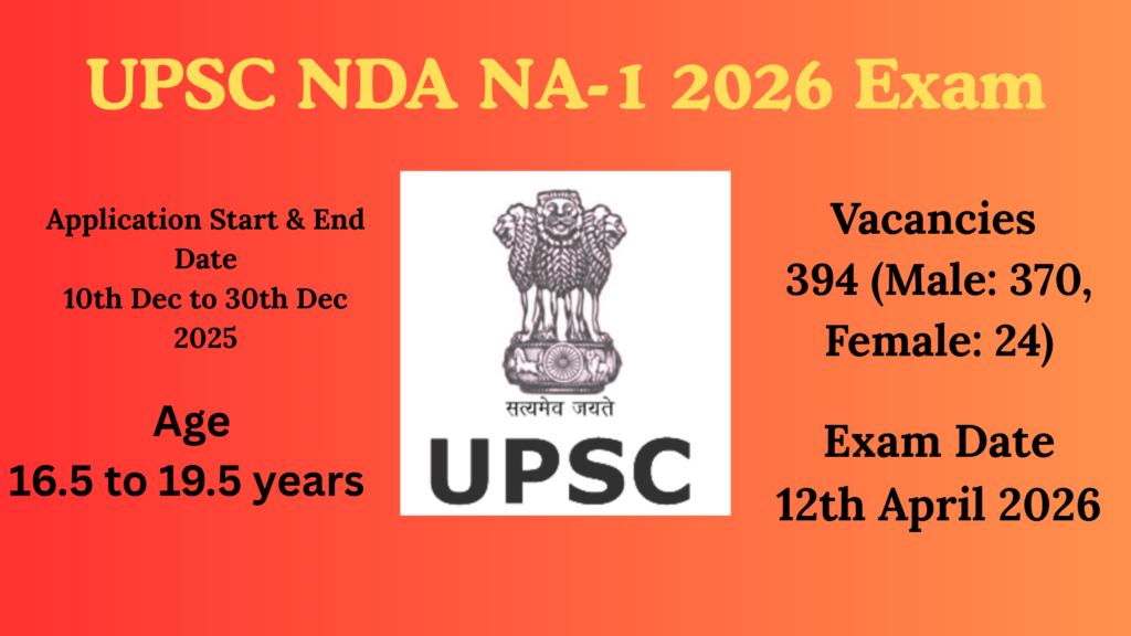 NDA Exam 2026