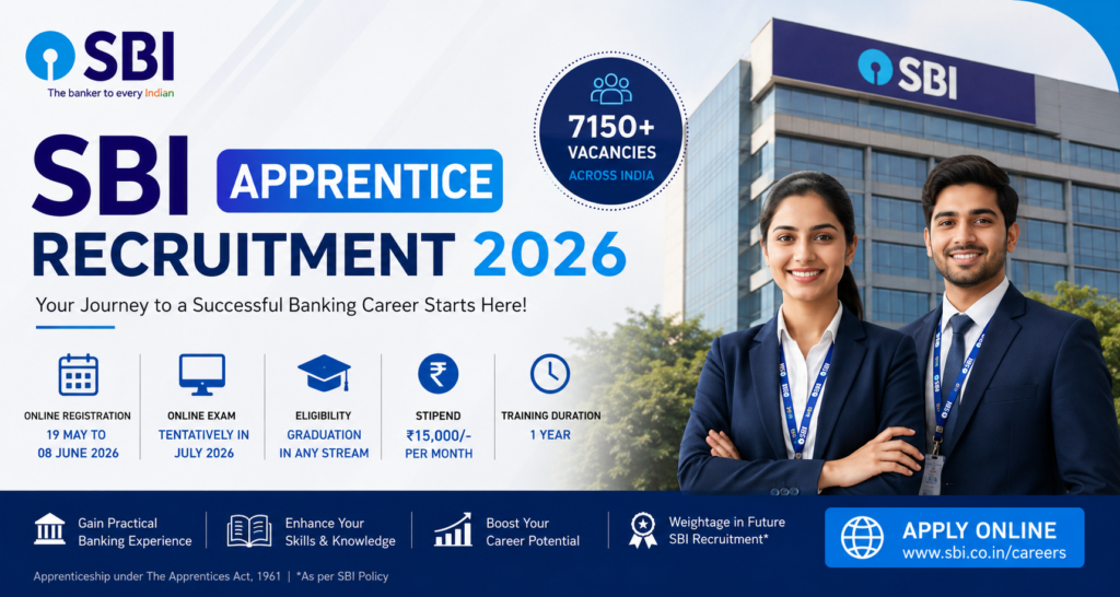 SBI Apprentice Recruitment 2026