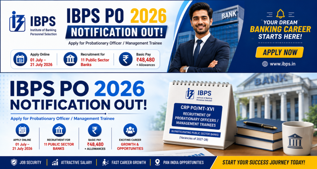 IBPS PO 2026 Notification