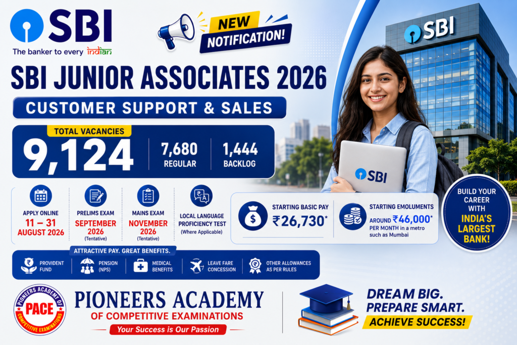 SBI JA 2026